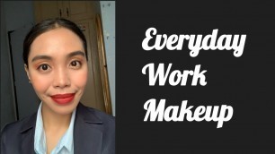 'EVERYDAY MAKEUP WORK + vice cosmetics palette'