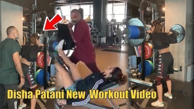 'Tiger Shroff ,s Girlfriend  Disha Patani Workout Video Monday Motivational!!'