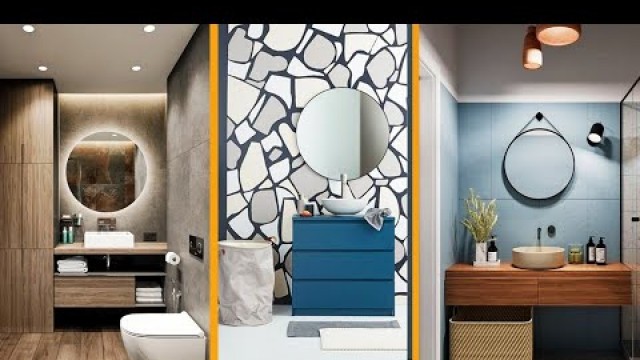 '100 Modern Small Bathroom design ideas | Small bathroom tiles design | Interior Decor Designs'