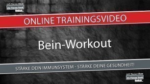 'Bein Workout mit Mandy - Online Trainingsvideos'