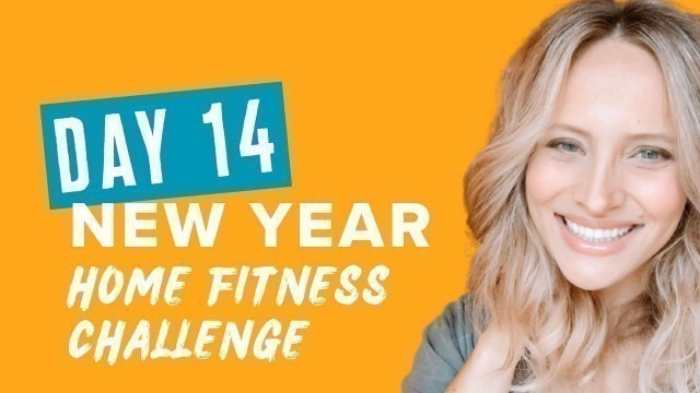 'Day 14: New Year Home Fitness Challenge with Ellie Krueger'