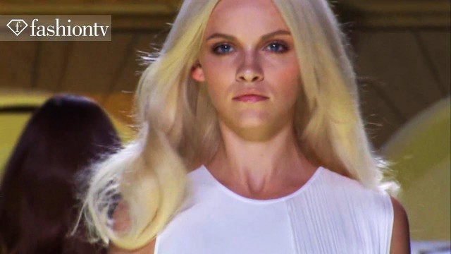 'Versace Runway Show - Milan Fashion Week Spring 2012 MFW | FashionTV - FTV'