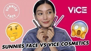 'SUNNIES FACE LIFEBROW VS VICE COSMETICS GANDOLL (ANO ANG MAS MAGANDA?)'