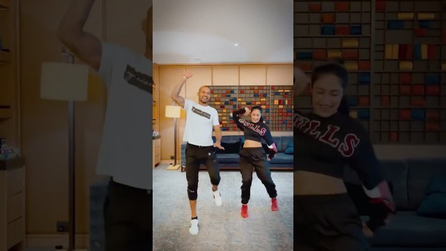 'Shikhar Dhawan Dance With Dhanashree Verma II Dance Reels II Fitness Reels II Gym Frog'