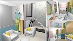 'Renovated  20*35 split level house  || Home design 3D'