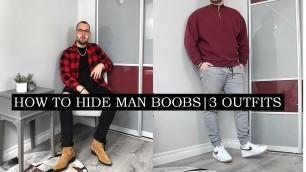 'How To Hide Man Boobs - 3 KEY Outfits'