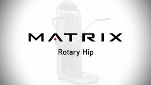 'Matrix Fitness: Aura Rotary Hip Setup & Movements'