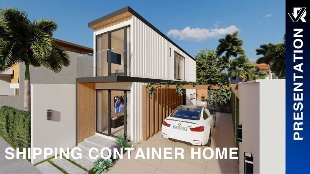 '2 Storey Shipping Container Home'