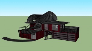 'Eco Friendly Shipping Container Homes, Sandhome, Dwell Design your dwelling contest 2008'