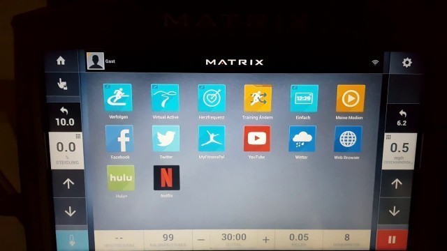 '| Matrix Fitness | XIR Premium Monitor | Touch Screen |'