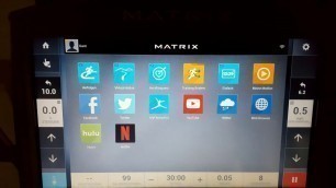 '| Matrix Fitness | XIR Premium Monitor | Touch Screen |'