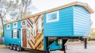 'Custom 32 Gooseneck Tiny House On Wheels By Mitchcraft Tiny Homes | Viet Anh Design Home'