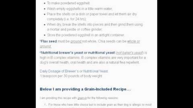 'Home Made, DIY Dog Food Recipes | Cat Food Recipes |'