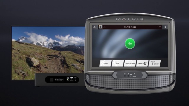 'Matrix fitness Console XIR ViaFit'