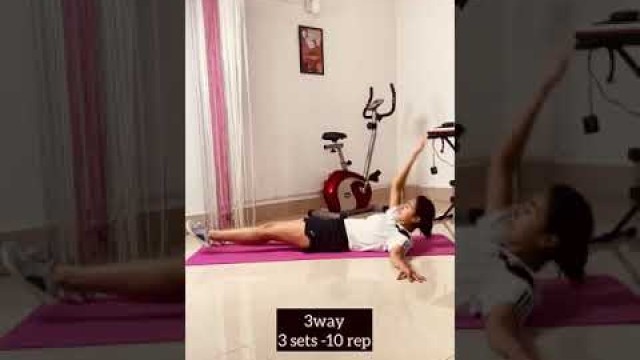 'Disha patani workout at home 