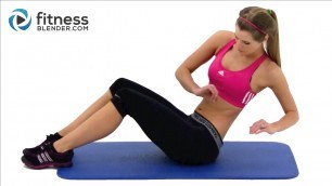 '10 Min Abs Workout -- At Home Abdominal and Oblique Exercises'