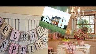 'FARMHOUSE SPRING 2020 TOUR | HOME TOUR | COTTAGE | FARMHOUSE DECOR | SHABBYCHIC DECOR IDEAS |'