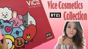 'I USED VICE COSMETICS BT21 FOR MY MAKEUP'