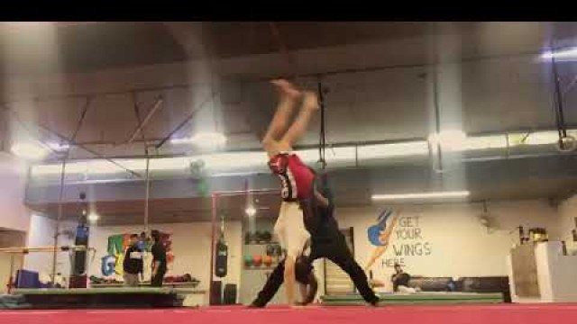 'Disha Patani Workout Backflip'