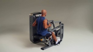 'シーテッドローの使い方【Matrix Fitness】Ultra G7-S34 Seated Row'