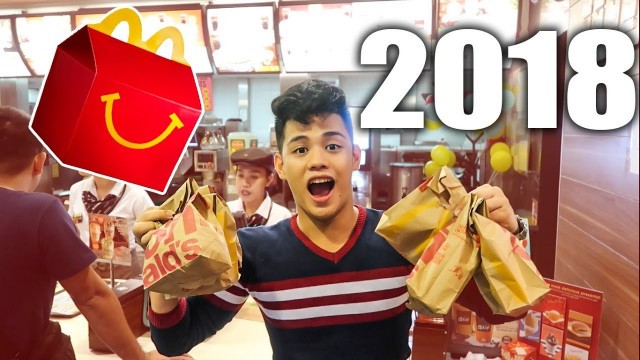 'GIVING HAPPY MEAL MCDO TO THE HOMELESS *1st day of 2018*'