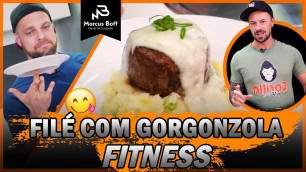 'Como fazer FILÉ MIGNON AO MOLHO DE GORGONZOLA FIT (RECEITA FITNESS PARA TRINCAR A BARRIGA)'