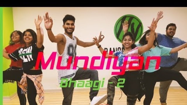 'Mundiyan - Baaghi 2 | Dance fitness Choreography | Tiger Shroff, Disha Patani | HY Dance Studios'