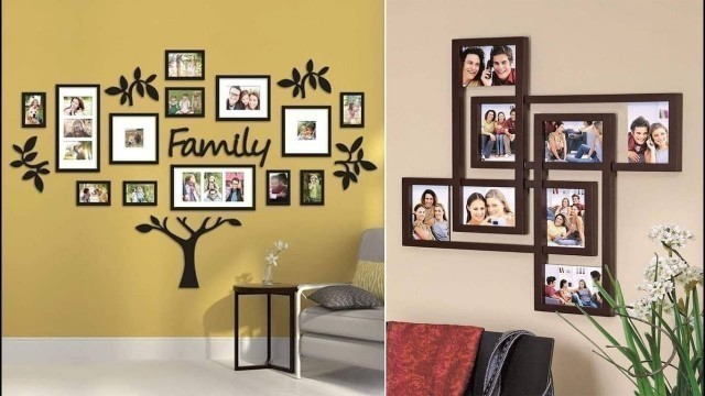 '13 Ideas To Decorate Walls With Family Photos | 2019 | Wall Design Series - Episode 6'