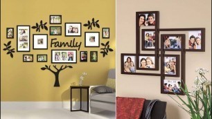 '13 Ideas To Decorate Walls With Family Photos | 2019 | Wall Design Series - Episode 6'
