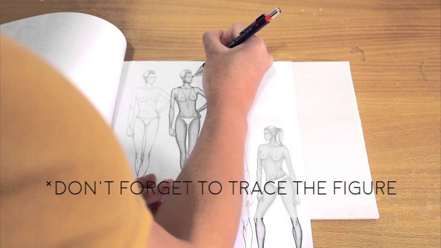 'How to Easily Sketch Fashion without Drawing Experience | The Black Stilettos'