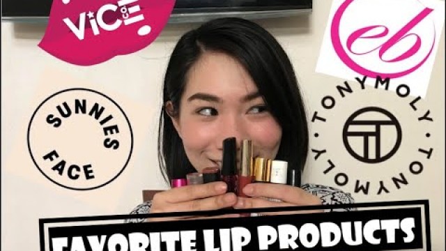 'FAVORITE LIP PRODUCTS (EVER BILENA, VICE COSMETICS, SUNNIES FACE) | Zoe Cabrera ❤️'