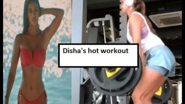 'Whoa! Disha Patani does squats with 60 kgs on shoulders'