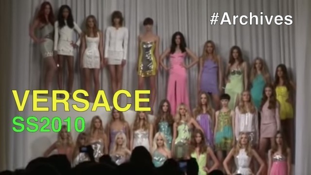 'VERSACE - Milan Fashion Week Runway Video Spring 2010 by Designer Donatella Versace | EXCLUSIVE'