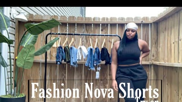 'Fashionnova Bermuda Shorts Haul & Try On | Curvy Girl\'s DREAM | Size LARGE | Amber Vallen 2020'