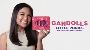 'GANDOLLS: Introducing the Little Ponies Set | Vice Cosmetics'