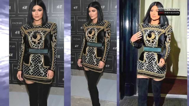 'Kylie Jenner looks stunning at the Balmain - H&M show'