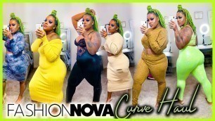 'BOMB FASHION NOVA PLUS SIZE FALL HAUL 2019 | Fashion Nova Curve 2019 Plus Size Fall Try On Haul'