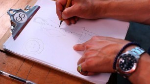'How to Indicate a Placket | Fashion Sketching'