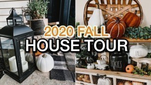 '2020 FALL HOME TOUR | FALL DECOR TOUR | FALL DECORATING IDEAS | LOVING LIFE AS MEGAN'