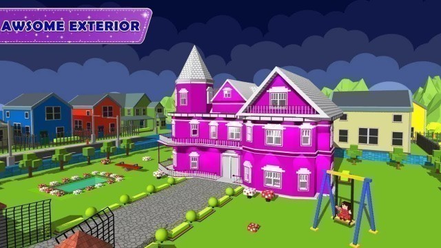 'Doll House Design & Decoration 2: Girls House Game Android Gameplay'