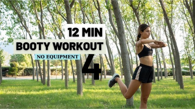 'BOOTY WORKOUT 4 | Kalça Sıkılaştırma Egzersizleri - 12 dakika'