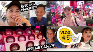 'ERRANDS WITH PAPA | ANO NGA BA ANG MERON SA EVENTS?! VICE COSMETICS CHEEKRET LAUNCH! VLOG #5'