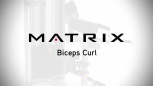 'Matrix Fitness: Versa Biceps Curl Setup & Movements'