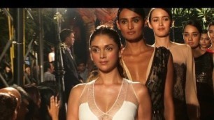 'A Fashion Show Of Spanish Designers With President Of Cataonia and Aditi Rao Hydari'