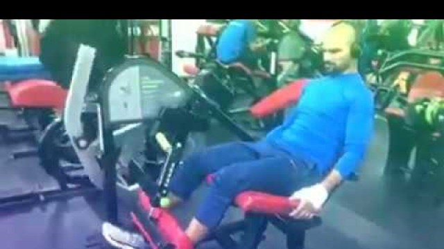 'Shikhar Dhawan Workout at Gym after injury CWC 2109 England'