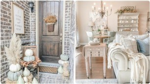 'French Country Farmhouse Tour | Farmhouse Style Home Decorating Ideas'