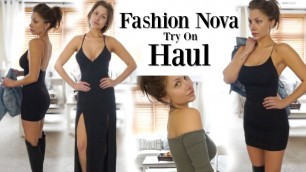 'fashion nova November Try on Haul | beeisforbeeauty'
