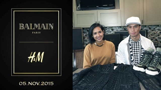 'Balmain x HM Shopping Haul'