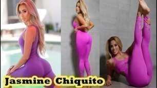 'Jasmine Chiquito - Sexy Fitness Model / Butt Sculpting Exercises,  female muscle'