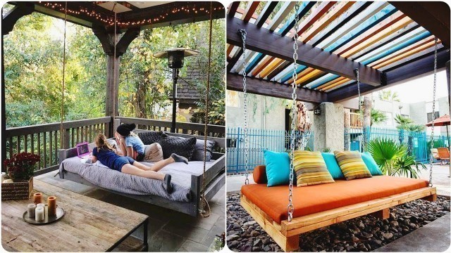 'Beautiful and Affordable Swing Beds Ideas For Relaxation And Decorating Home'